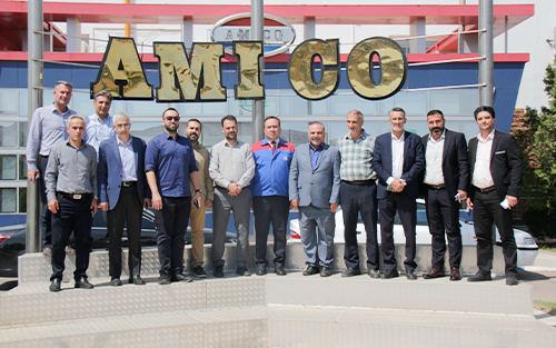 Inspector of the Supreme Council of Free Zones visits Aras Khodro Diesel Company